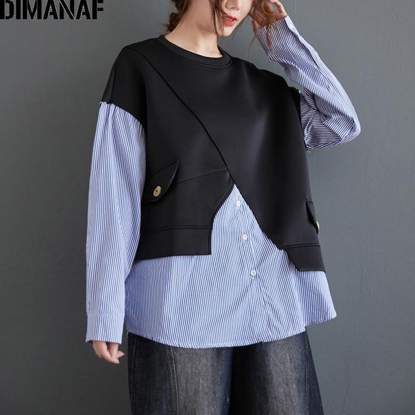 women's hoodies & sweatshirts dimanaf plus size women sweatshirt cotton thick long sleeve lady pullover loose casual black spliced str
women's hoodies & sweatshirts dimanaf plus size women sweatshirt cotton thick long sleeve lady pullover loose casual black spliced str