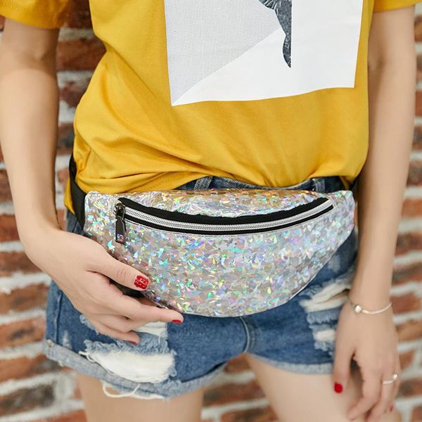laser cool large capacity waist bag multi function sports chest purse cosmetic bags
laser cool large capacity waist bag multi function sports chest purse cosmetic bags