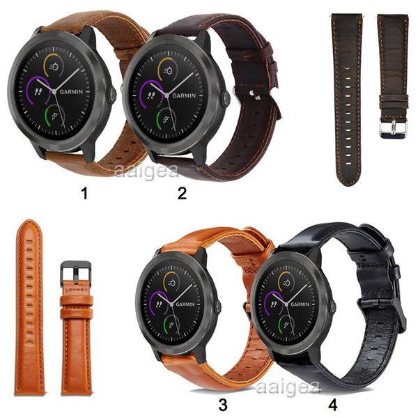 watch bands 20mm 22mm replacement band genuine leather strap for garmin vivoactive 3 music forerunner 645 645m 245 245m, Black;brown
watch bands 20mm 22mm replacement band genuine leather strap for garmin vivoactive 3 music forerunner 645 645m 245 245m, Black;brown