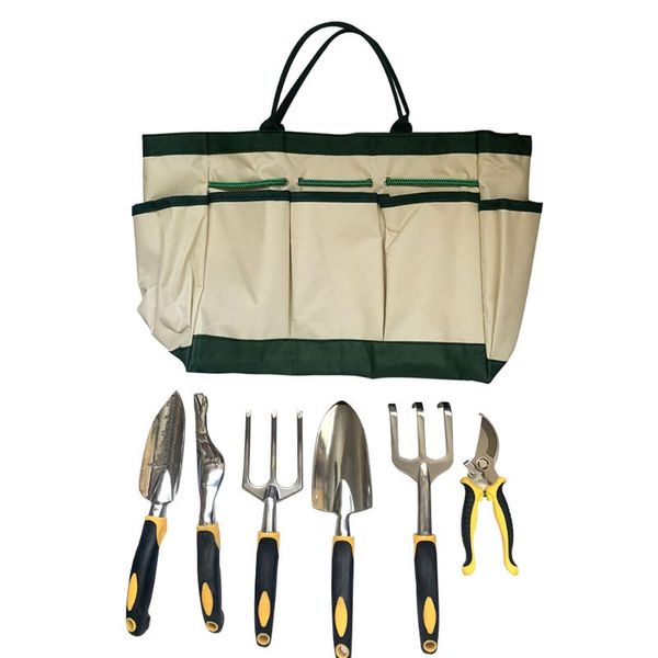 storage bags multi-pocket gardening tools bag oxford cloth handbag shovels rakes tote multifunctional garden tool organizer
storage bags multi-pocket gardening tools bag oxford cloth handbag shovels rakes tote multifunctional garden tool organizer