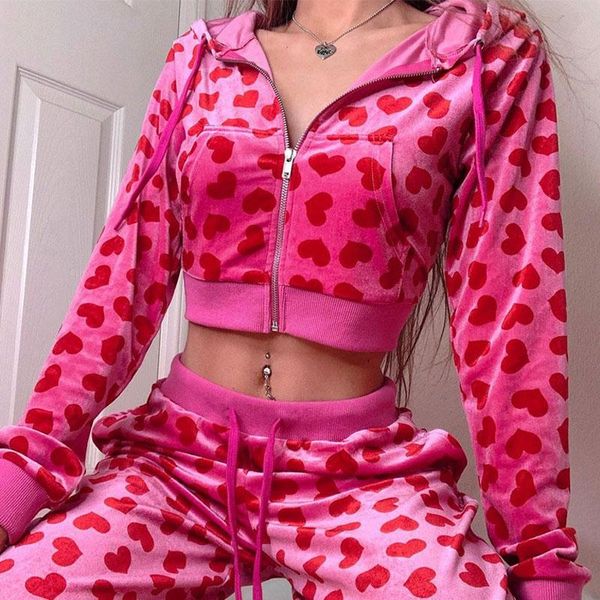 women's two piece pants velvet print tracksuit hoodie crop 2021 spring long sleeve zippers trousers lace up sets ladies casual sport su, White
women's two piece pants velvet print tracksuit hoodie crop 2021 spring long sleeve zippers trousers lace up sets ladies casual sport su, White