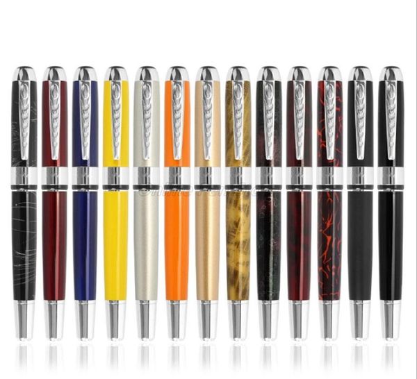 ballpoint pens jinhao 250 metal barrel high-end refillable roller ball pen silver trim professional office stationery writing accessory, Blue;orange
ballpoint pens jinhao 250 metal barrel high-end refillable roller ball pen silver trim professional office stationery writing accessory, Blue;orange