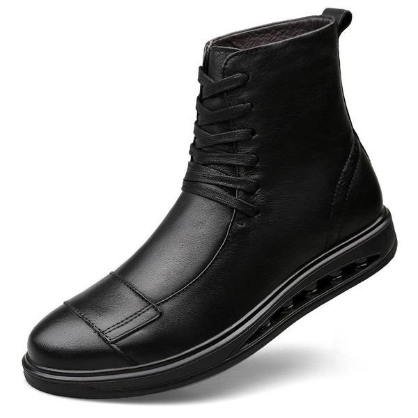 boots 2021 brand men's genuine leather winter autumn shoes motorcycle mens ankle boot couple oxfords big size 35-46, Black
boots 2021 brand men's genuine leather winter autumn shoes motorcycle mens ankle boot couple oxfords big size 35-46, Black