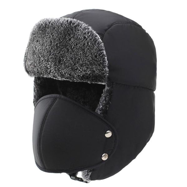 berets warm winter ear protection face hat mens faux fur bomber hats with flap windproof mask cold snow ski, Blue;gray
berets warm winter ear protection face hat mens faux fur bomber hats with flap windproof mask cold snow ski, Blue;gray