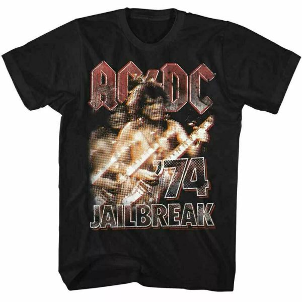 ACDC 74 Jailbreak T Shirt Mens Licensed Rock N Roll Music Tee Retro New Black, White;black
ACDC 74 Jailbreak T Shirt Mens Licensed Rock N Roll Music Tee Retro New Black, White;black