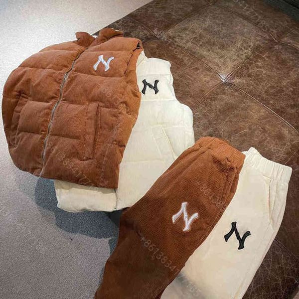 2021ss fashion women winter down jacket corduroy down vest and pants two-piece wool collar super warm designer clothes womens wholesale, White
2021ss fashion women winter down jacket corduroy down vest and pants two-piece wool collar super warm designer clothes womens wholesale, White