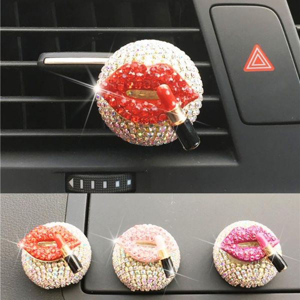 car air freshener rhinestone lip with lipstick perfume clip decorative essential oil diffuser vent for auto vehicle a30
car air freshener rhinestone lip with lipstick perfume clip decorative essential oil diffuser vent for auto vehicle a30