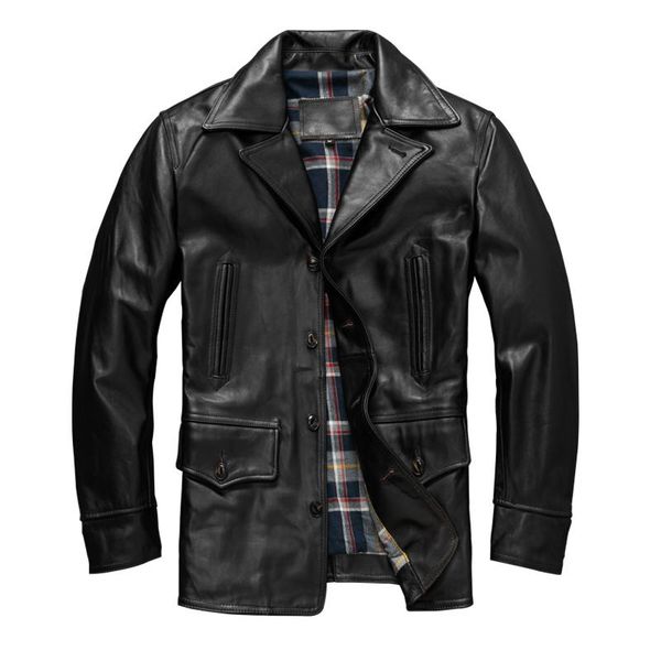 men's leather & faux 2021 black genuine jacket men casual style plus size 5xl real natural horsehide autumn slim fit pea coat
men's leather & faux 2021 black genuine jacket men casual style plus size 5xl real natural horsehide autumn slim fit pea coat