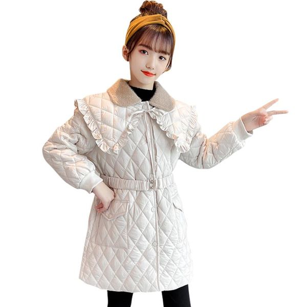 jackets girls long outerwear solid color coat for cotton children teenage costumes, Blue;gray
jackets girls long outerwear solid color coat for cotton children teenage costumes, Blue;gray