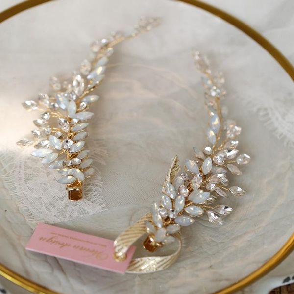 hair clips & barrettes crystal bridesmaid headdress opal bridal clip hairpin handmade gold color bride head piece women wedding party access, Golden;silver
hair clips & barrettes crystal bridesmaid headdress opal bridal clip hairpin handmade gold color bride head piece women wedding party access, Golden;silver