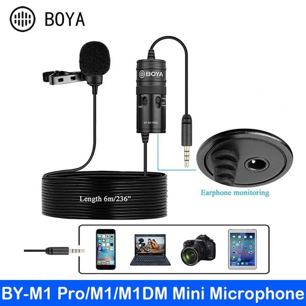 microphones boya by-m1 pro m1dm mini lavalier microphone 3.5mm audio video record condensador microfone mic for smartphone pc camera dslr
microphones boya by-m1 pro m1dm mini lavalier microphone 3.5mm audio video record condensador microfone mic for smartphone pc camera dslr