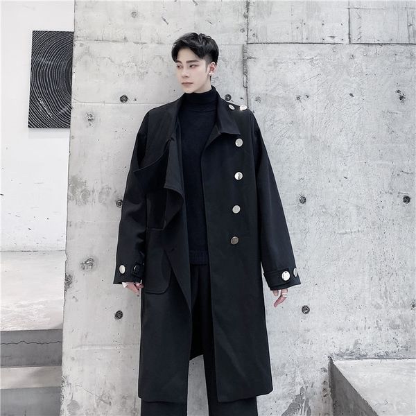 men's trench coats autumn winter fashion casual black long jackets streetwear windbreaker mens oversize -xl a7zo, Tan;black
men's trench coats autumn winter fashion casual black long jackets streetwear windbreaker mens oversize -xl a7zo, Tan;black