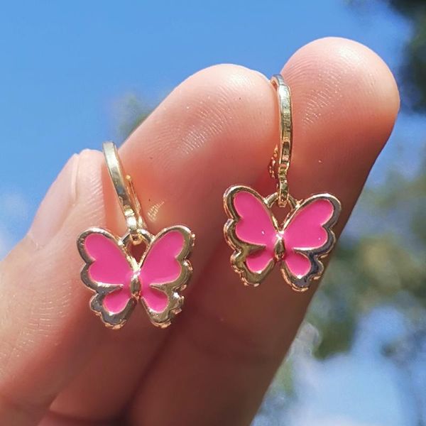 hoop & huggie zx colorful enamel butterfly earrings for women fashion cute animal huggies wholesale girls jewelry bijoux ins, Golden;silver
hoop & huggie zx colorful enamel butterfly earrings for women fashion cute animal huggies wholesale girls jewelry bijoux ins, Golden;silver