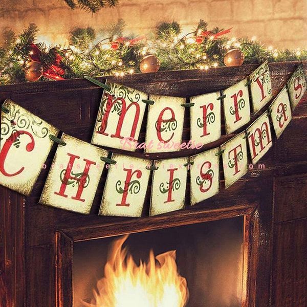 party decoration merry christmas banner vintage xmas garland 2021 decorations for home indoor office fireplace
party decoration merry christmas banner vintage xmas garland 2021 decorations for home indoor office fireplace