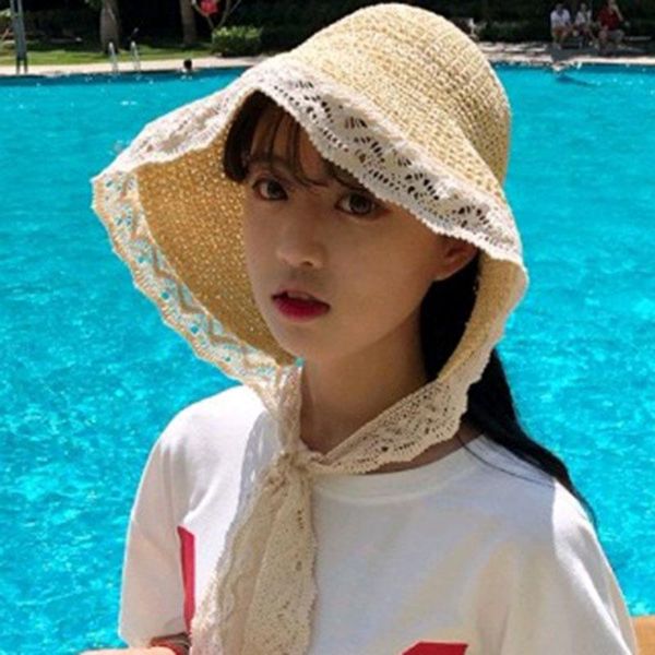 wide brim hats summer lace hat for women visor sun protection uv bucket beach cap fisherman collapsible wholesale, Blue;gray
wide brim hats summer lace hat for women visor sun protection uv bucket beach cap fisherman collapsible wholesale, Blue;gray