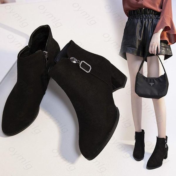boots 2021 women high heels women's rubber shoes booties ladies luxury designer winter footwear boots-women 35-42, Black
boots 2021 women high heels women's rubber shoes booties ladies luxury designer winter footwear boots-women 35-42, Black