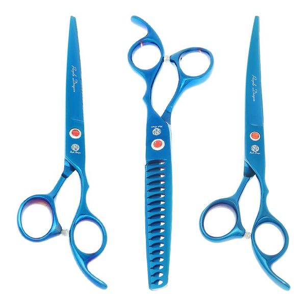 hair scissors japan steel 7.0" pets grooming purple dragon fish bone thinning tesouras dog straight curved cutting shears b0024b
hair scissors japan steel 7.0" pets grooming purple dragon fish bone thinning tesouras dog straight curved cutting shears b0024b