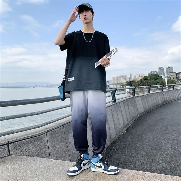 brand sets casual harajuku spring men tracksuits tie dye pants 2pcs male fashion gradual color streetwear hip hop, Gray
brand sets casual harajuku spring men tracksuits tie dye pants 2pcs male fashion gradual color streetwear hip hop, Gray