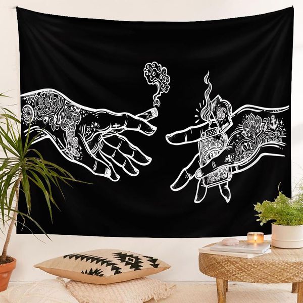 tapestries tapestry polyester hands hanging with installation accessories mysterious style wall for living room bedroom dormitory
tapestries tapestry polyester hands hanging with installation accessories mysterious style wall for living room bedroom dormitory