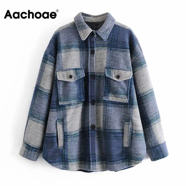 women vintage plaid woolen jaet coat with poets ladies office turn down collar long sleeve shirt jaets outerwear, Black;white
women vintage plaid woolen jaet coat with poets ladies office turn down collar long sleeve shirt jaets outerwear, Black;white