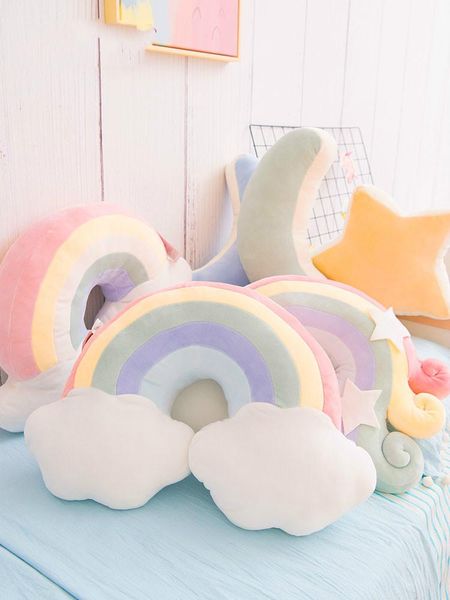 cushion/decorative pillow ins cute rainbow shape bedroom cushion sweet cartoon soft irregular
cushion/decorative pillow ins cute rainbow shape bedroom cushion sweet cartoon soft irregular