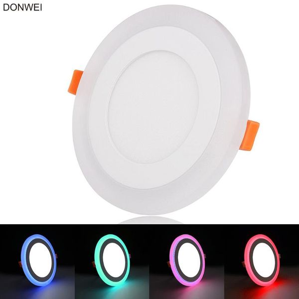 ultra slim 6w 9w 16w 24w round concealed dual color led panel lamp cool white + blue/red/pink/green ceiling lights downlight
ultra slim 6w 9w 16w 24w round concealed dual color led panel lamp cool white + blue/red/pink/green ceiling lights downlight