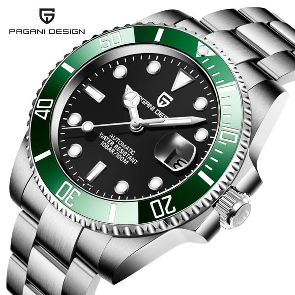wristwatches 2021 pagani design men automatic watch stainless steel waterproof sapphire mechanical luxury relogio masculino, Slivery;brown
wristwatches 2021 pagani design men automatic watch stainless steel waterproof sapphire mechanical luxury relogio masculino, Slivery;brown