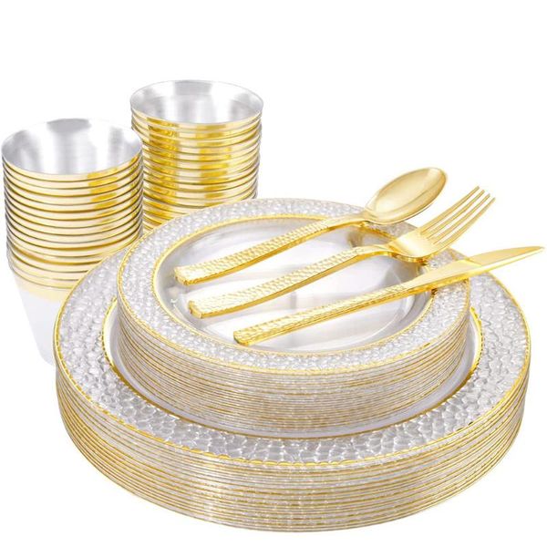 disposable dinnerware 60 pieces of tableware transparent golden plastic tray with silverware set birthday wedding party supplies
disposable dinnerware 60 pieces of tableware transparent golden plastic tray with silverware set birthday wedding party supplies