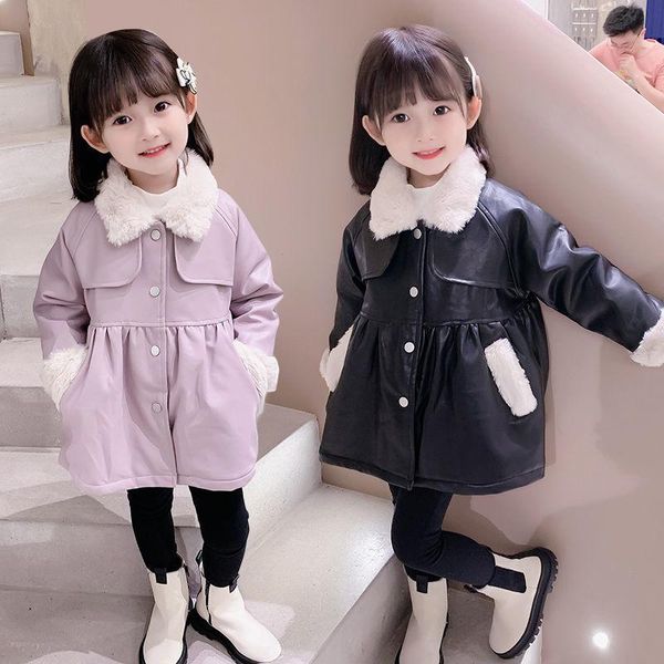 down coat girls plus velvet leather jacket 2021 winter fashion girl warm windbreaker baby mid-length, Blue;gray
down coat girls plus velvet leather jacket 2021 winter fashion girl warm windbreaker baby mid-length, Blue;gray
