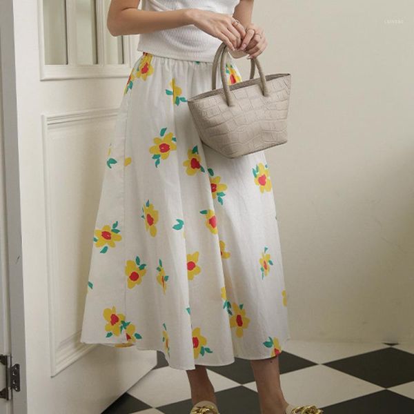 women casual sweet style printed skirt female 2021 summer korean loose high waist a-line ysql skirts, Black
women casual sweet style printed skirt female 2021 summer korean loose high waist a-line ysql skirts, Black