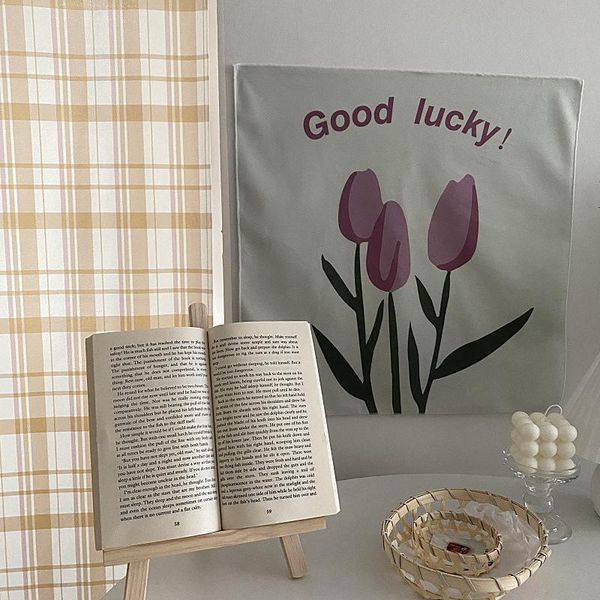 tapestries korean tulip wall tapestry cartoon background cloth bedroom decoration
tapestries korean tulip wall tapestry cartoon background cloth bedroom decoration