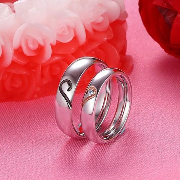 wedding rings 2pcs/set personalized name couple single silver color stainless steel engrave texts polished ring for enagagement, Slivery;golden
wedding rings 2pcs/set personalized name couple single silver color stainless steel engrave texts polished ring for enagagement, Slivery;golden