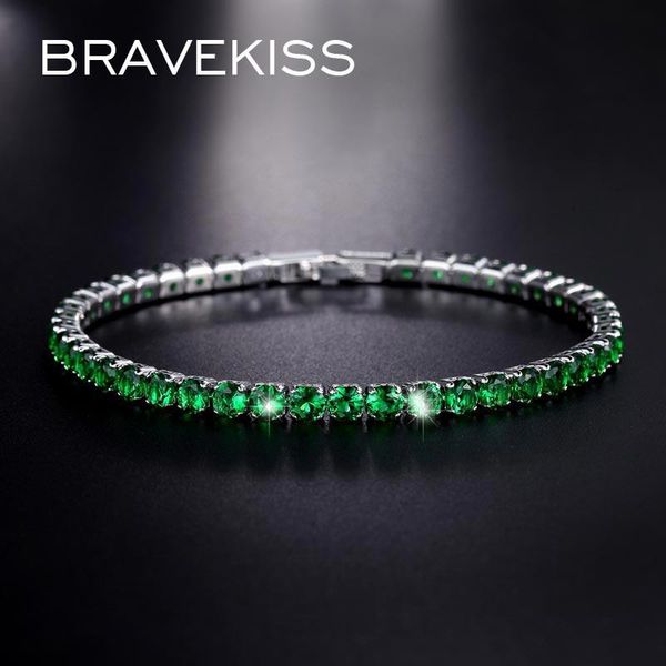 link, chain bravekiss luxury green cubic zirconia bracelets elegant tennis bracelet bangles for women gift fashion jewelry bub0097b, Black
link, chain bravekiss luxury green cubic zirconia bracelets elegant tennis bracelet bangles for women gift fashion jewelry bub0097b, Black