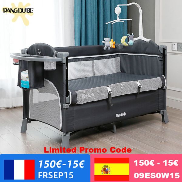 multifunctional baby crib foldable baby bed with diaper table cradle rocker kid game bed portable baby crib for 0-6years kids
multifunctional baby crib foldable baby bed with diaper table cradle rocker kid game bed portable baby crib for 0-6years kids