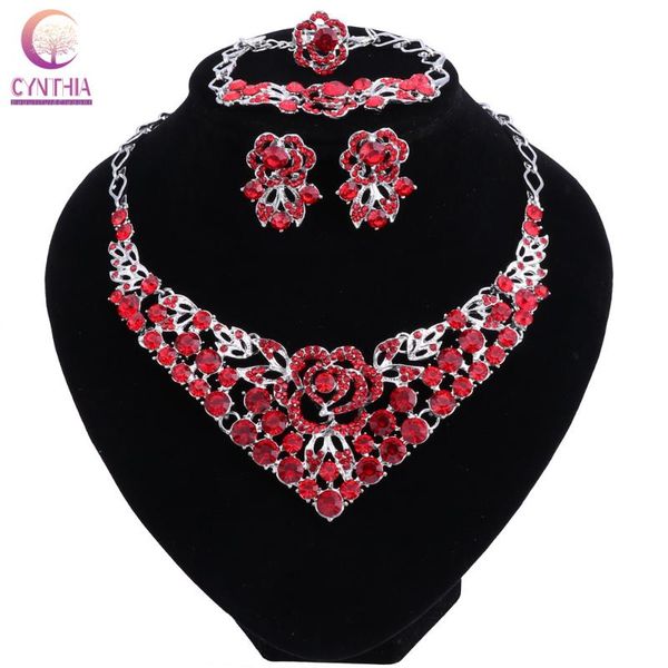 earrings & necklace beautiful flower jewellery bridal jewelry set rhinestone party wedding prom costume accessories earring women, Silver
earrings & necklace beautiful flower jewellery bridal jewelry set rhinestone party wedding prom costume accessories earring women, Silver
