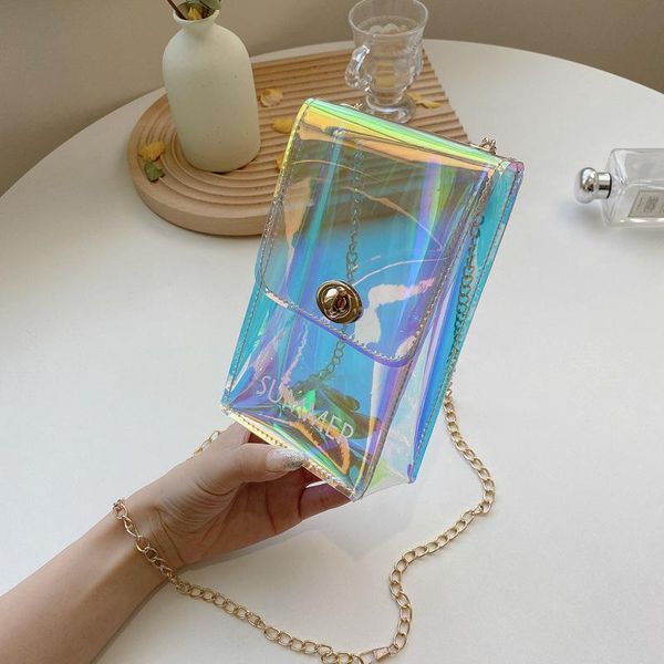 evening bags laser mobile phone bag 2021 summer pvc jelly fashion transparent chain shoulder messenger purses and handbags
evening bags laser mobile phone bag 2021 summer pvc jelly fashion transparent chain shoulder messenger purses and handbags