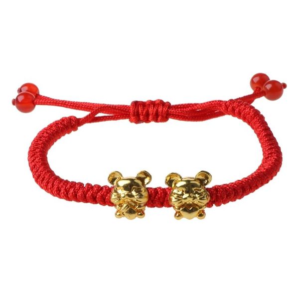 charm bracelets a2ua 2021 year mascot five fortunes mouse red string bracelet attract wealth luck, Golden;silver 
charm bracelets a2ua 2021 year mascot five fortunes mouse red string bracelet attract wealth luck, Golden;silver