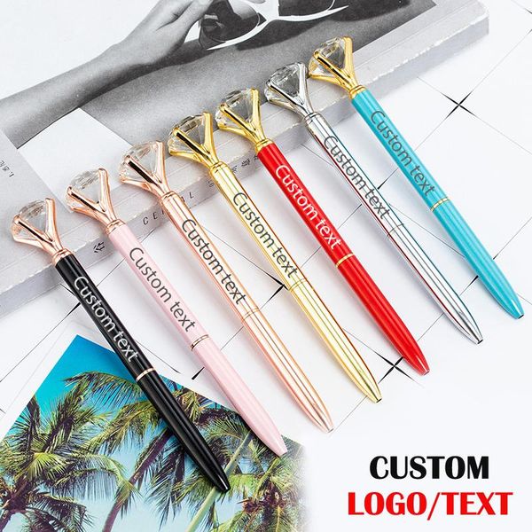 ballpoint pens 1pc creative big diamond pen custom logo advertising promotion gift metal stationery wholesale lettering name, Blue;orange
ballpoint pens 1pc creative big diamond pen custom logo advertising promotion gift metal stationery wholesale lettering name, Blue;orange