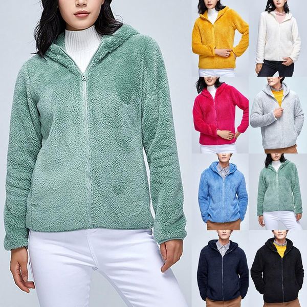 women's hoodies & sweatshirts women hooded jacket 2021 warm plush casual double-sided coat mixed color patchwork winter outwear zipper, Black
women's hoodies & sweatshirts women hooded jacket 2021 warm plush casual double-sided coat mixed color patchwork winter outwear zipper, Black