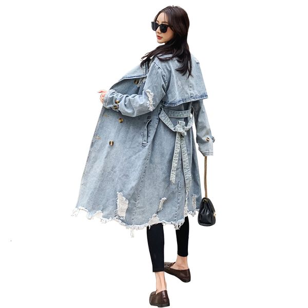wool high european women long women's retro-vintage denim sweaters fashion ladies trench overcoats t139, Black
wool high european women long women's retro-vintage denim sweaters fashion ladies trench overcoats t139, Black