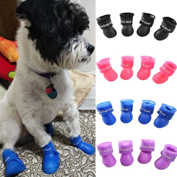 dog apparel 4pcs colorful waterproof pet shoes for small dogs summer rain boots cats puppy booties kitten shoe supplies
dog apparel 4pcs colorful waterproof pet shoes for small dogs summer rain boots cats puppy booties kitten shoe supplies