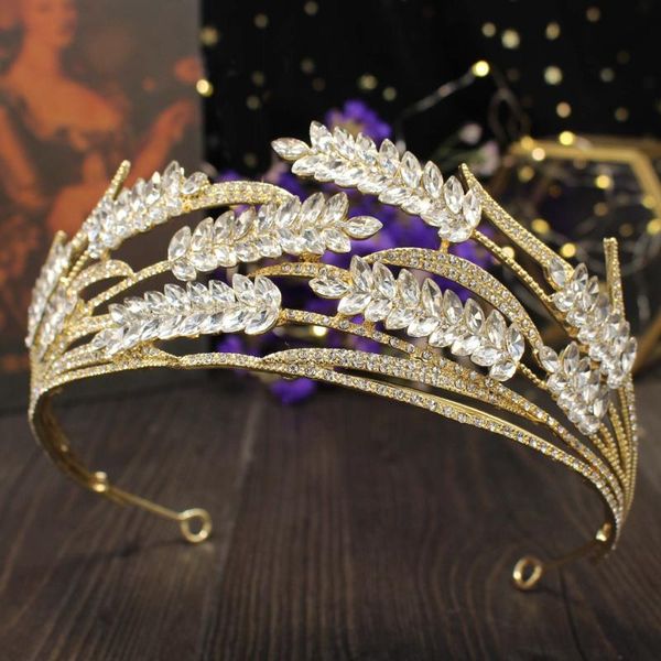 hair clips & barrettes diezi gold silver color crystal crowns bride tiara fashion queen for wedding crown headpiece jewelry accessories, Golden;silver
hair clips & barrettes diezi gold silver color crystal crowns bride tiara fashion queen for wedding crown headpiece jewelry accessories, Golden;silver