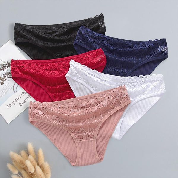 women's panties woman soft cotton lingerie girls solid color briefs female lace underwear panty comfortable low-rise underpant, Black;pink
women's panties woman soft cotton lingerie girls solid color briefs female lace underwear panty comfortable low-rise underpant, Black;pink