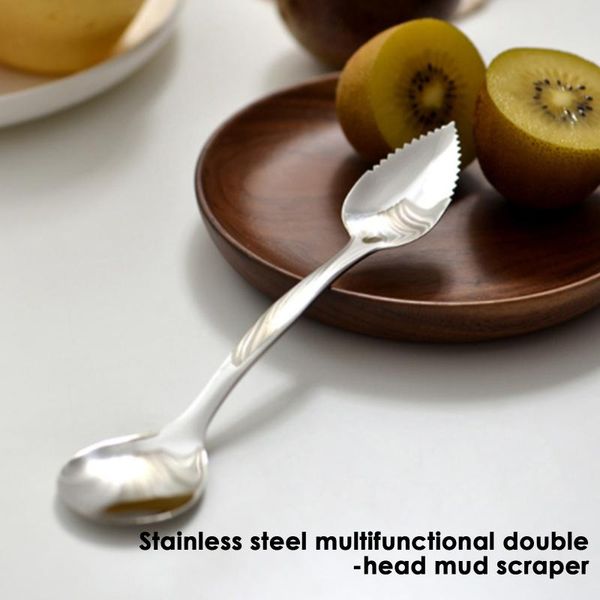spoons stainless steel grapefruit scraper spoon serrated sawtooth edges long handle kitchen multifunctional double-headed utensil
spoons stainless steel grapefruit scraper spoon serrated sawtooth edges long handle kitchen multifunctional double-headed utensil