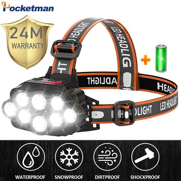 brightest 8 led headlight super powerful headlamp usb rechargeable head lamp waterproof front light torch headlamps
brightest 8 led headlight super powerful headlamp usb rechargeable head lamp waterproof front light torch headlamps
