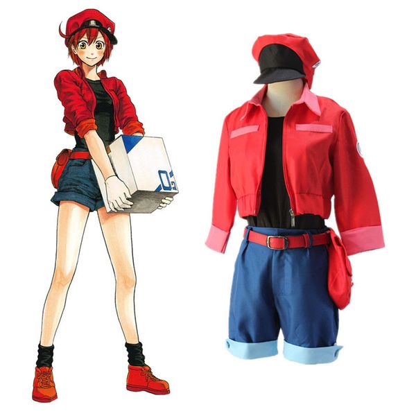 anime costumes cells at work costume red blood cell cosplay anime cosplay hataraku saibou costume game cosplay hat full set, Black
anime costumes cells at work costume red blood cell cosplay anime cosplay hataraku saibou costume game cosplay hat full set, Black