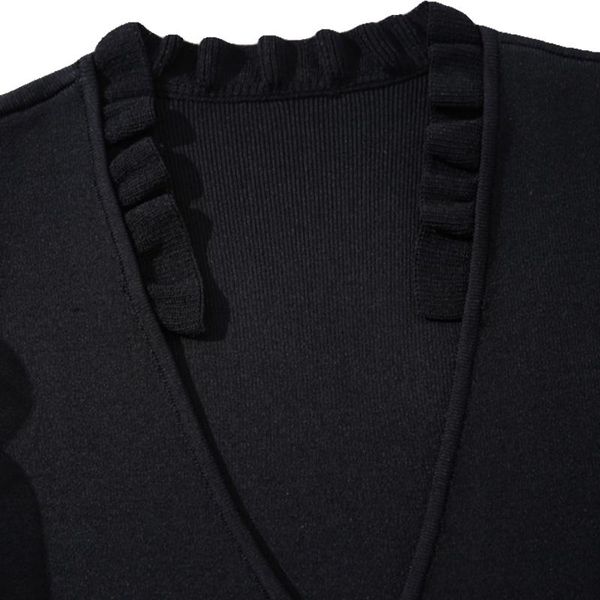 casual dresses maisie women mini knitted long puff sleeves v-neck lace spring summer autumn dot a-line grenadine elegant s, Black;gray
casual dresses maisie women mini knitted long puff sleeves v-neck lace spring summer autumn dot a-line grenadine elegant s, Black;gray