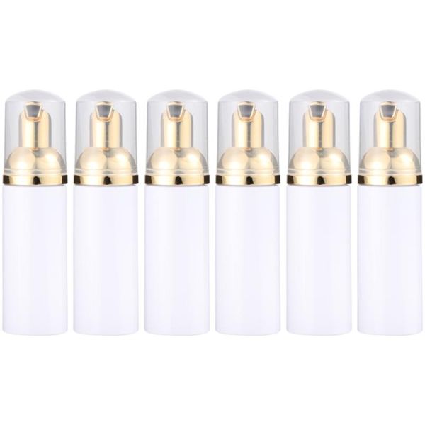 storage bottles & jars 6pcs creative 50ml pump bottle dispenser home travel bubble making (white, golden head)
storage bottles & jars 6pcs creative 50ml pump bottle dispenser home travel bubble making (white, golden head)