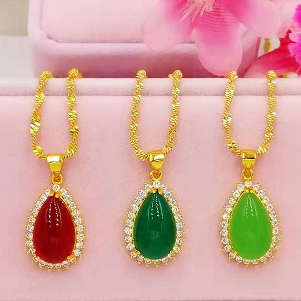 chains 24k gold filled waterdrop pendant necklace for women / girls jewelry,pure color pendants & necklaces jewelry, Silver
chains 24k gold filled waterdrop pendant necklace for women / girls jewelry,pure color pendants & necklaces jewelry, Silver