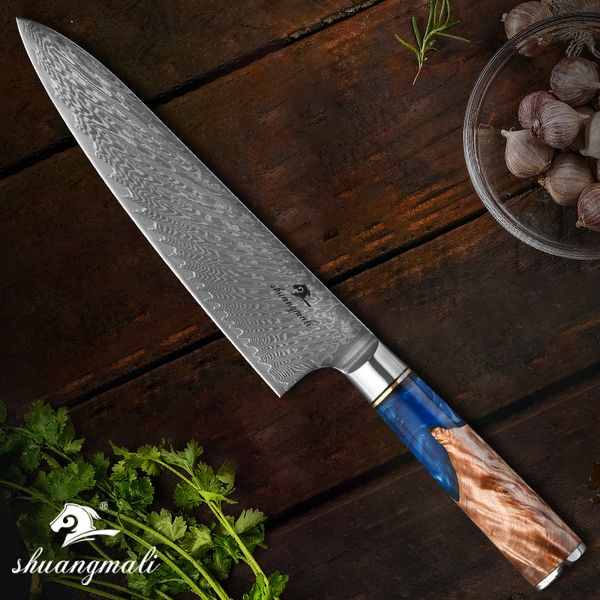 8 inch utiity chef knives 67 ayer damascus stee sharp kitchen knife famiy sicing ceaver cooking vegetabe meat chef knife
8 inch utiity chef knives 67 ayer damascus stee sharp kitchen knife famiy sicing ceaver cooking vegetabe meat chef knife